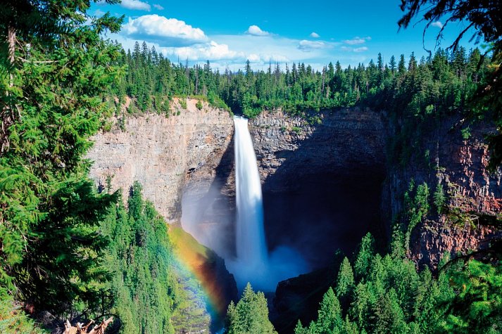 Kanada Rundreise - Von Ost nach West - Helmcken Falls