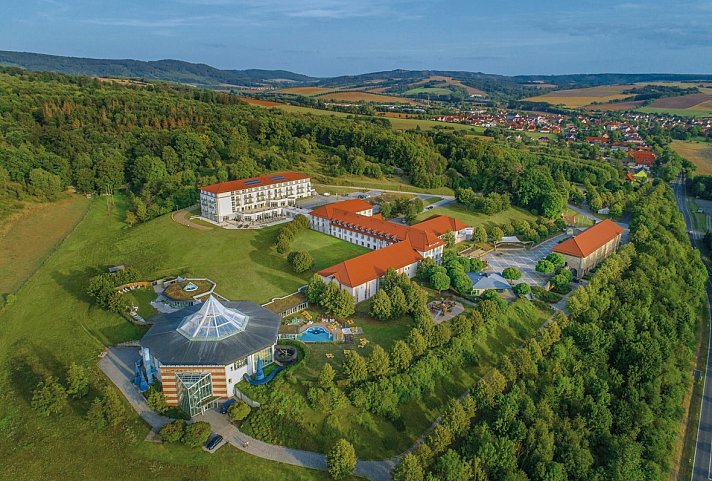 Victor's Residenz-Hotel Teistungenburg - Außenansicht Victor´s Residenz-Hotel Teistungenburg