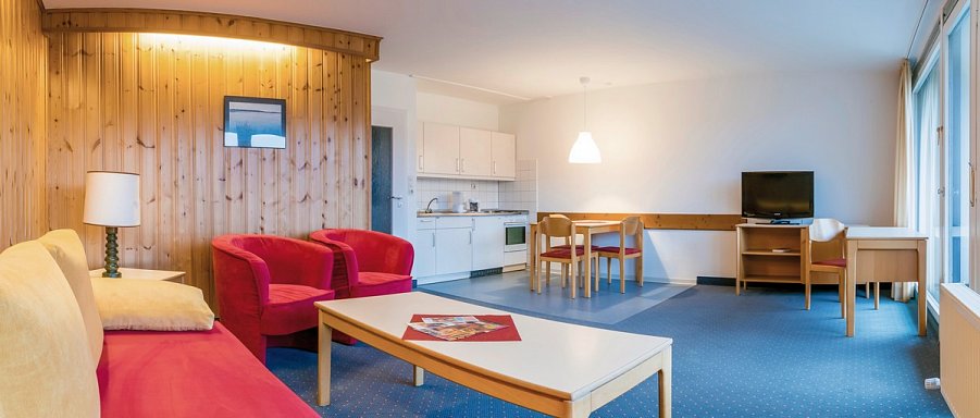 Panoramic Hotel – Ihr Aparthotel im Harz - Wohnbeispiel Comfort Twin Appartement (Zimmercodierungen AB7, AB8 & AB9)