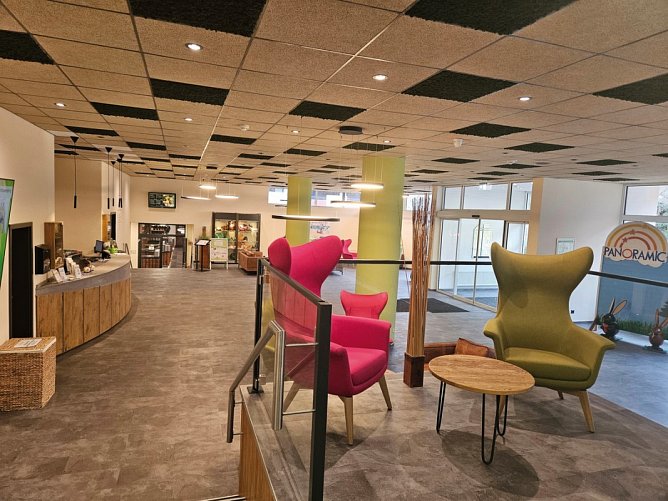Panoramic Hotel – Ihr Aparthotel im Harz - Lobby mit Rezeption