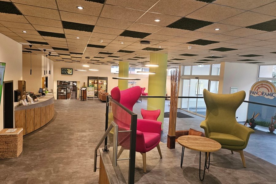 Panoramic Hotel – Ihr Aparthotel im Harz - Lobby mit Rezeption