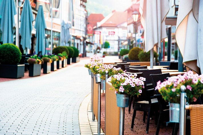 re.vita – naturresort & spa - Straßencafés Bad Lauterberg