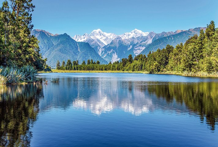 Neuseeland Rundreise auf Schiene & Straße - Mount Cook
