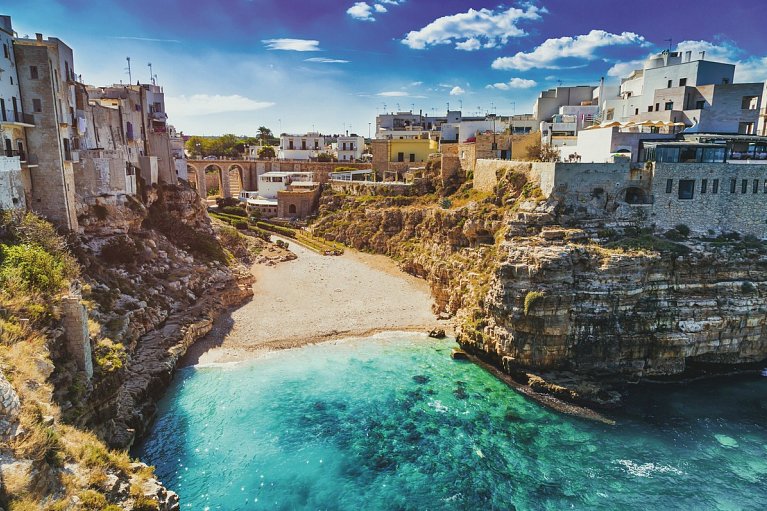Apulien Rundreise - Polignano a Mare