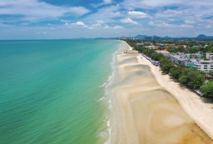 Thailand Rundreise & Baden - Cha Am Strand - Thailand