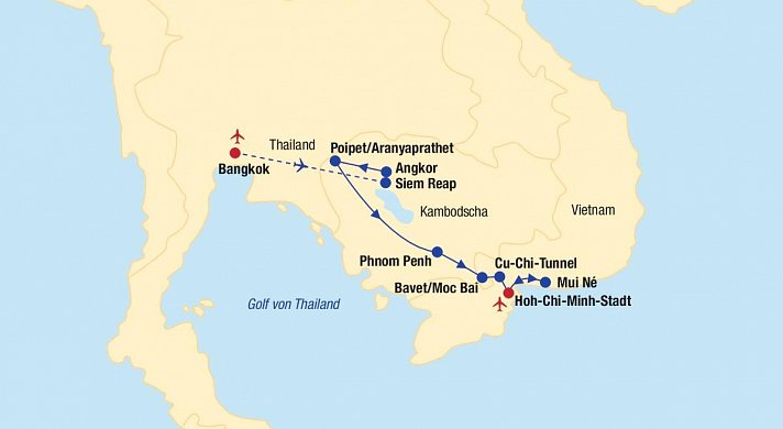 Südostasien Rundreise 