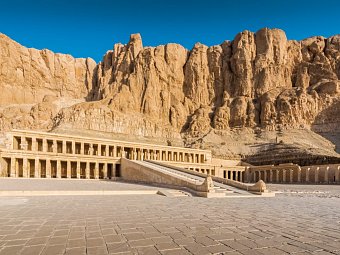 Nilkreuzfahrt mit Kairo und Baden in Hurghada - Tempel der Hatschepsut