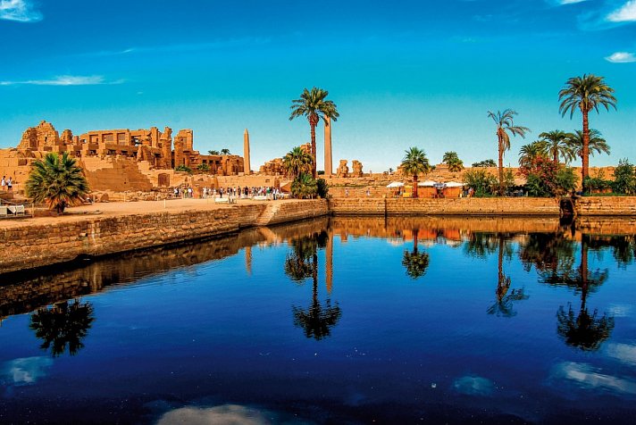 Nilkreuzfahrt mit Kairo und Baden in Hurghada