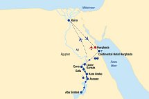 Nilkreuzfahrt, Kairo & Baden in Hurghada
