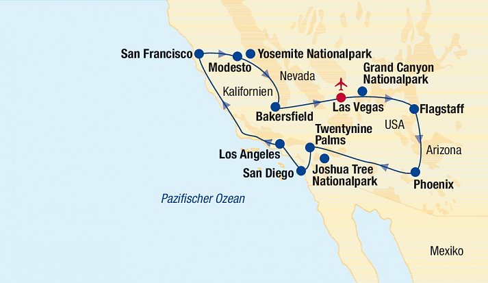 USA / Westen Rundreise