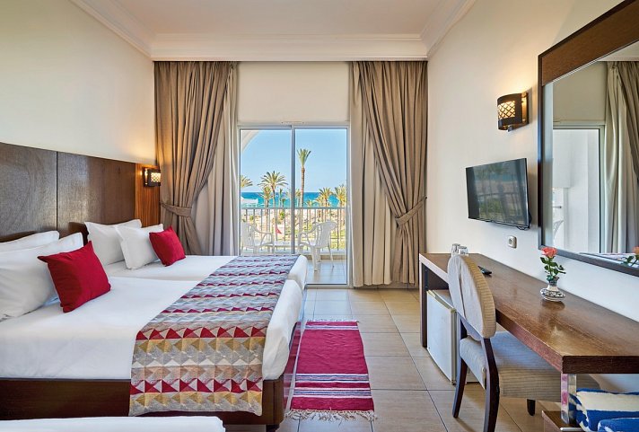 Hotel El Mehdi Beach Resort - Wohnbeispiel Doppelzimmer Meerblick (Zimmercodierungen DBM & DCM)
