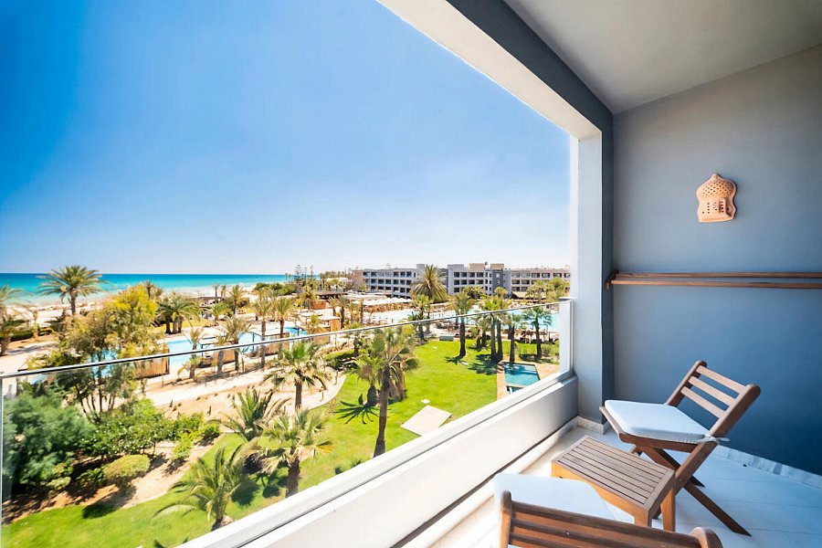 Sentido Marillia Resort & Spa - Wohnbeispiel Doppelzimmer Meerblick (Zimmercodierungen DBM & DCM)