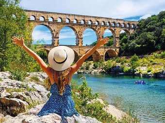 Südfrankreich Rundreise - Pont du Gard