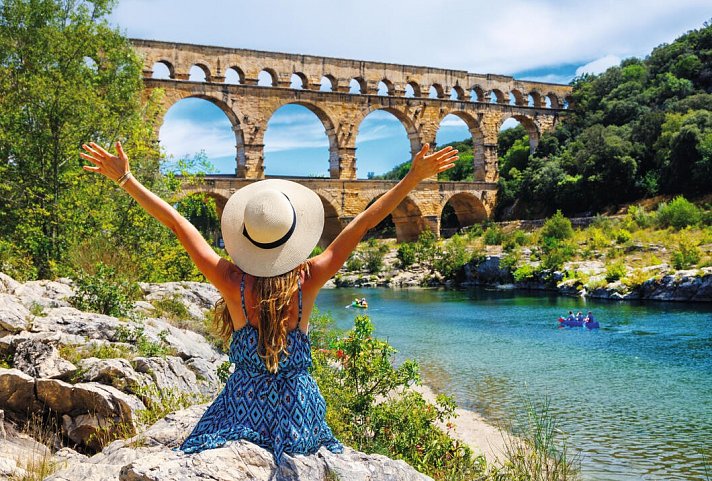 Südfrankreich Rundreise - Pont du Gard