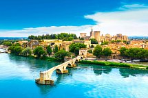 Südfrankreich Rundreise - Saint Benezet Brücke, Avignon