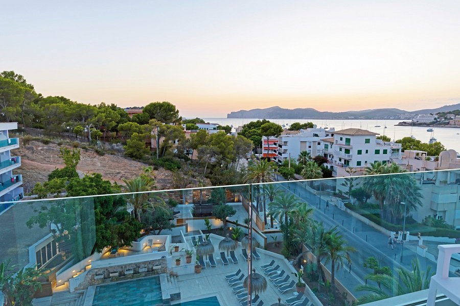 Mallorca zur Blütezeit - Hotel Bahía del Sol - Beispiel Balkon (Zimmercodierung DBM)