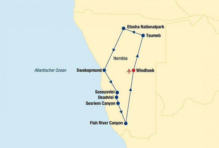 Namibia Rundreise