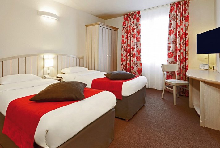 Campanile Val de France - Wohnbeispiel Standardzimmer (Zimmercodierung RB1)