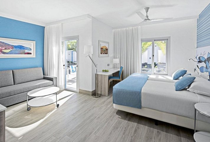 Elba Lanzarote Royal Village Resort - Wohnbeispiel Juniorsuite (Zimmercodierungen JB1, JC1, JC2 & JF1)