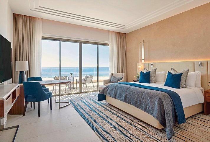 Fairmont Taghazout Bay - Wohnbeispiel Doppelzimmer Deluxe Meerblick (Zimmercodierung DDM)