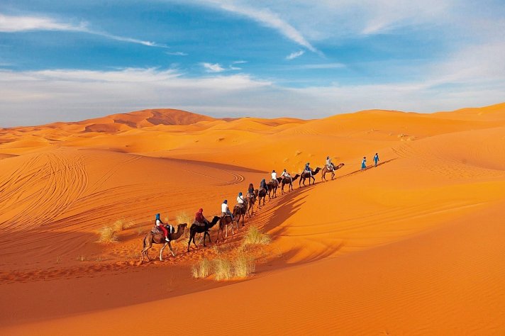 Marokkos Schätze - Küstenkultur, Marrakesch und die unendliche Weite der Wüste