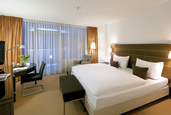 Dorint An der Kongresshalle Augsburg - Wohnbeispiel Doppelzimmer Standard (Zimmercodierung DG1)