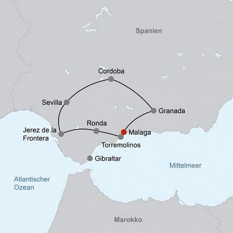 Den Reiz Andalusiens entdecken