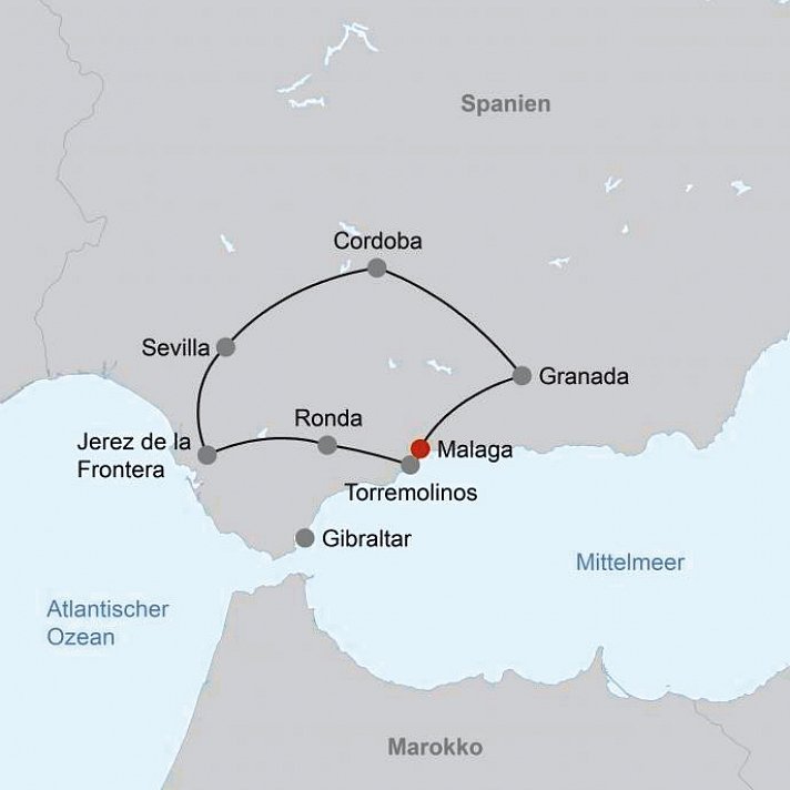 Den Reiz Andalusiens entdecken