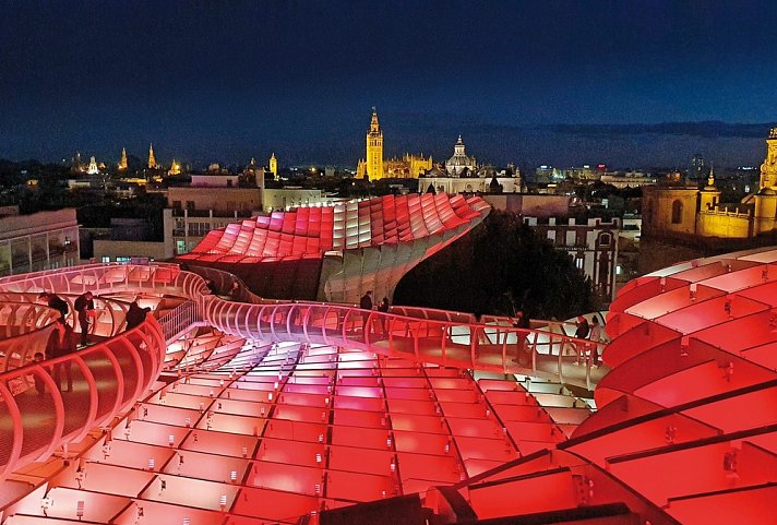 Schönheiten Südspaniens - Busrundreise Andalusien - Las Setas in Sevilla