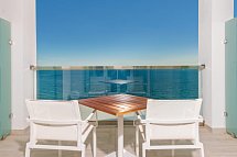 Amàre Beach Hotel Marbella - Balkonbeispiel Doppelzimmer Meerblick (Zimmercodierung DBM)