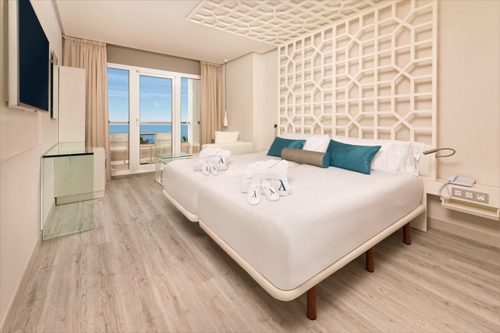 Amàre Beach Hotel Marbella - Wohnbeispiel Doppelzimmer Meerblick (Zimmercodierung DBM)