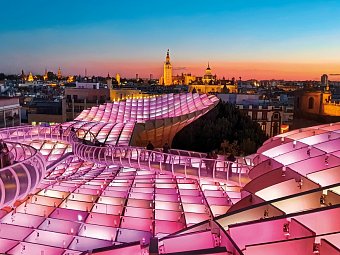 Mit dem Zug durch Andalusien - Eine Reise durch Spaniens Süden - Metropol Parasol, Sevilla