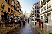 Mit dem Zug durch Andalusien - Eine Reise durch Spaniens Süden - Calle Marqués de Larios, Málaga