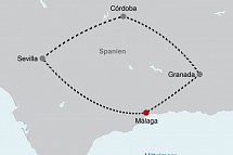 Mit dem Zug durch Andalusien - Eine Reise durch Spaniens Süden