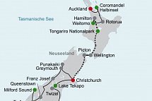 Erlebnis Neuseeland auf Schiene & Straße