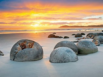 Neuseeland Intensiv - Moeraki Boulders