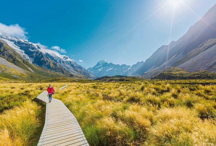 Neuseeland Panorama - Mount Cook Nationalpark