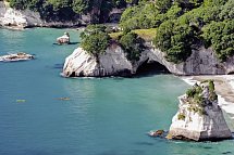Neuseeland Panorama - Cathedral Cove