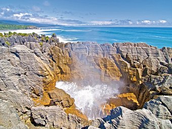 Neuseeland auf eigene Faust (Auckland-Christchurch) - Pancake Rocks