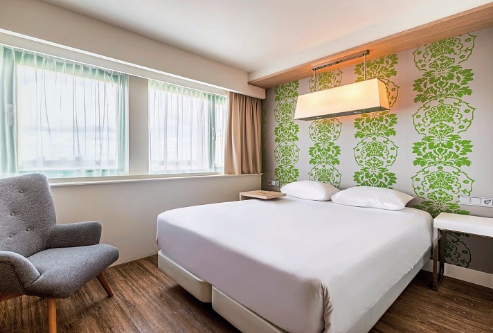 NH Amsterdam Noord - Wohnbeispiel Doppelzimmer Standard (Zimmercodierung DG1)