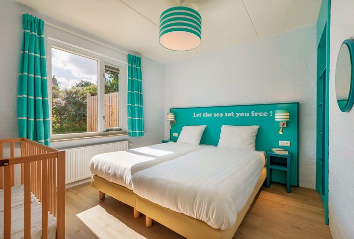 Center Parcs Park Zandvoort - Wohnbeispiel Haus Comfort (Zimmercodierungen BF1, BF2, BB1 & BB2)