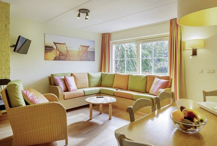 Center Parcs Port Zélande - Wohnbeispiel Haus Comfort (Zimmercodierungen BF1, BF2, BB1, BB2, BI1 & BI2)