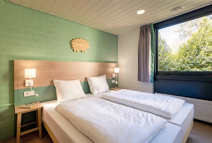 Center Parcs Het Meerdal - Wohnbeispiel Haus Comfort (Zimmercodierungen BB7 & BB9)