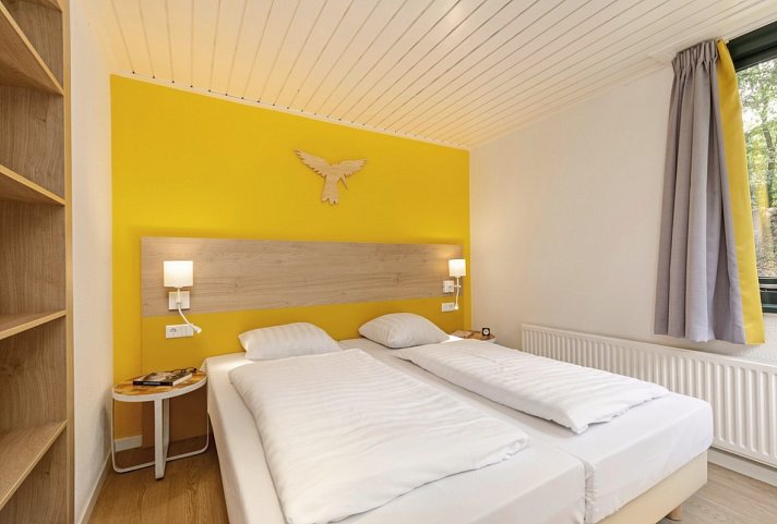 Center Parcs Het Heijderbos - Wohnbeispiel Haus Comfort (Zimmercodierungen BF1, BF2, BS3 & BS4)