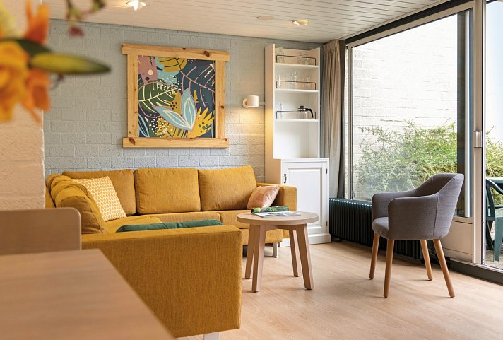 Center Parcs De Huttenheugte - Wohnbeispiel Haus Comfort (Zimmercodierungen BF1 & BF2)