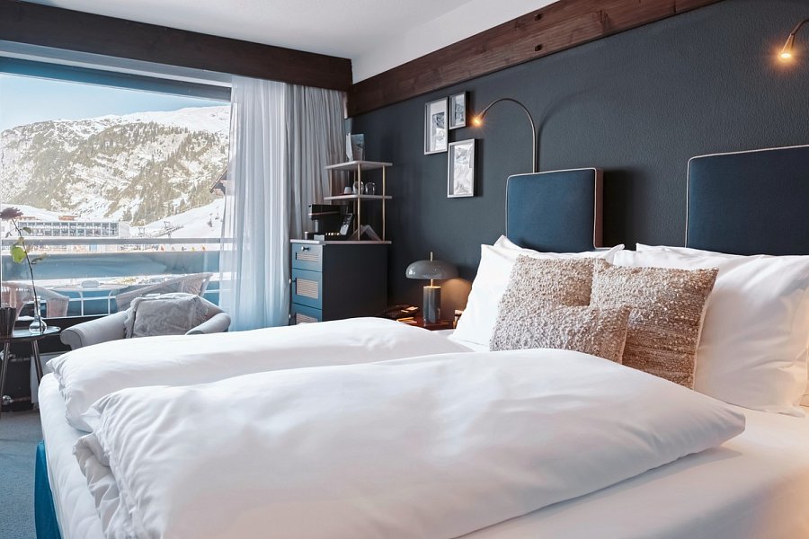 A-ROSA Thurnher’s Alpenhof Zürs - Wohnbeispiel Doppelzimmer Deluxe (Zimmercodierungen DD1, DD2 & DD3)