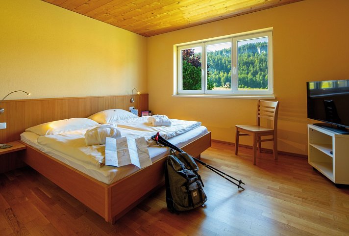 Sonne Bezau – Familotel Bregenzerwald - Wohnbeispiel Familienappartement (Zimmercodierung OI1)