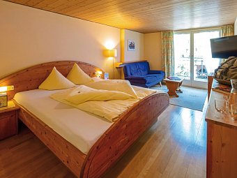 Sonne Bezau – Familotel Bregenzerwald - Wohnbeispiel Sonnenzimmer (Zimmercodierung DB1)