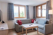 Kräuter & Spa DAS SCHÄFER - Wohnbeispiel Bergsuite 62 (Zimmercodierung WB2)