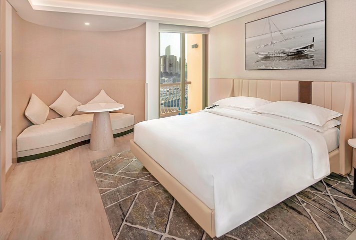 Sheraton Abu Dhabi Hotel & Resort - Wohnbeispiel Executive Suite (Zimmercodierung WT1)